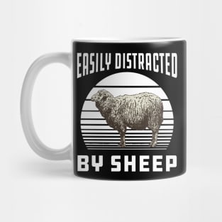 Sheep - Easily distracted by sheep Mug